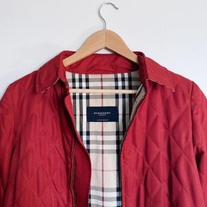 BURBERRY diamond quilted jacket
— amazing used condition